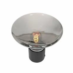 Suspension Verre Fumé-Luminaires Steinhauer Lampe de table Steinhauer Ambiance Noir, 1 lumière