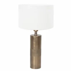 Lampes En Tissu-Luminaires Steinhauer Lampe de table Steinhauer Bassiste Bronze, 1 lumière