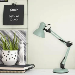 Luminaires Steinhauer Lampe de table Steinhauer Study Vert, 1 lumière* Lampes À Poser