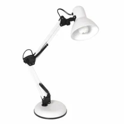 Luminaires Steinhauer Lampe de table Steinhauer Study Blanc, 1 lumière* Lampes À Poser