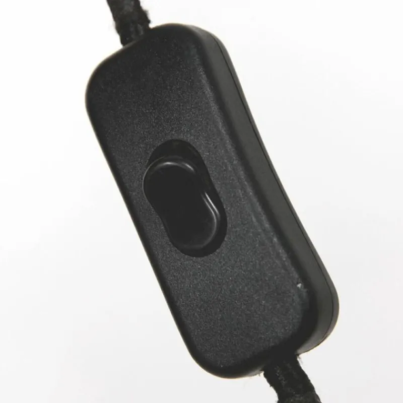 Lampes En Tissu-Luminaires Steinhauer Lampe de table Steinhauer Lyons Bronze, Noir, 1 lumière