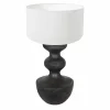 Lampes En Tissu-Luminaires Steinhauer Lampe de table Steinhauer Lyons Noir, 1 lumière