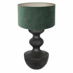 Lampes En Tissu-Luminaires Steinhauer Lampe de table Steinhauer Lyons Noir, 1 lumière