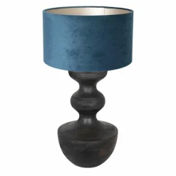 Lampes En Tissu-Luminaires Steinhauer Lampe de table Steinhauer Lyons Noir, 1 lumière