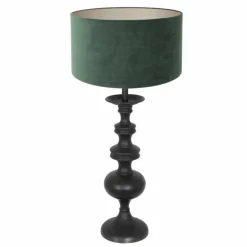Lampes En Tissu-Luminaires Steinhauer Lampe de table Steinhauer Lyons Noir, 1 lumière