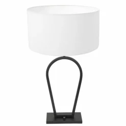 Lampes En Tissu-Luminaires Steinhauer Lampe de table Steinhauer Stang Noir, 1 lumière