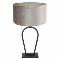 Lampes En Tissu-Luminaires Steinhauer Lampe de table Steinhauer Stang Noir, 1 lumière