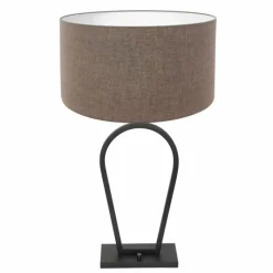 Lampes En Tissu-Luminaires Steinhauer Lampe de table Steinhauer Stang Noir, 1 lumière