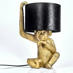 Lampes En Tissu-hofstein Lampe de table Suardi Or, 1 lumière