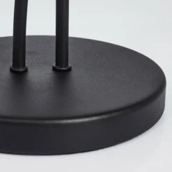 Lampes Vintages & Rétros-hofstein Lampe de table Tambo Noir, 2 lumières