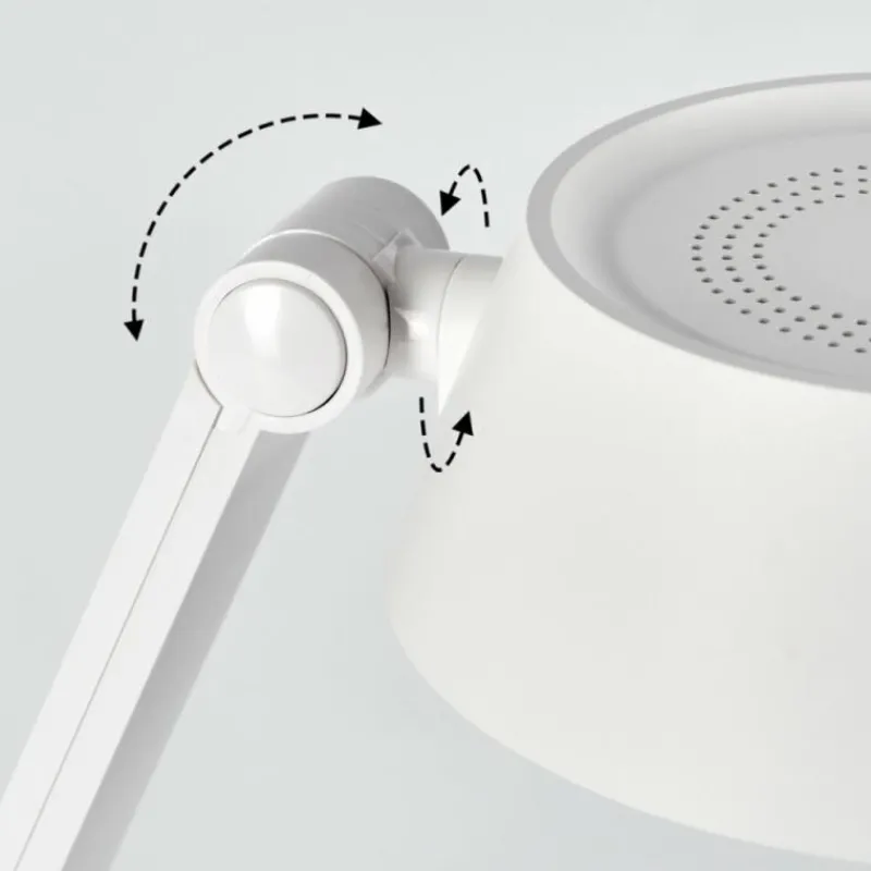 Luminaires Scandinaves-hofstein Lampe de table Tapen LED Blanc, 1 lumière