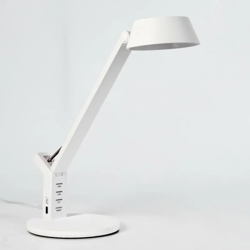Luminaires Scandinaves-hofstein Lampe de table Tapen LED Blanc, 1 lumière