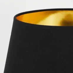 Lampes En Tissu-hofstein Lampe de table Tapona Anthracite, 1 lumière