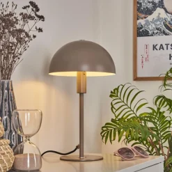 hofstein Lampe de table Tati Gris, 1 lumière