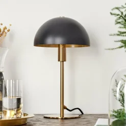 Luminaires Scandinaves-hofstein Lampe de table Tati Laiton, 1 lumière