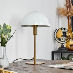 Luminaires Scandinaves-hofstein Lampe de table Tati Laiton, 1 lumière