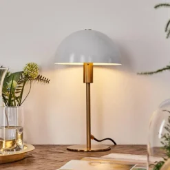Luminaires Scandinaves-hofstein Lampe de table Tati Laiton, 1 lumière