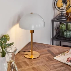 Luminaires Scandinaves-hofstein Lampe de table Tati Laiton, 1 lumière