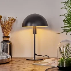 hofstein Lampe de table Tati Noir, 1 lumière