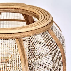 Lampes En Tissu-hofstein Lampe de table Tebary Noir, 1 lumière