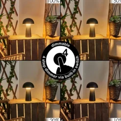 hofstein Lampe de table Telve LED Blanc, 1 lumière