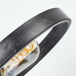 Lampes Industrielles-hofstein Lampe de table Theareabarivat Anthracite, 2 lumières