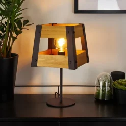 Lampes Vintages & Rétros-hofstein Lampe de table Tiflis Noir, 1 lumière