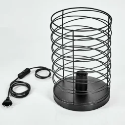 Lampes Vintages & Rétros-hofstein Lampe de table Tobuna Noir, 1 lumière