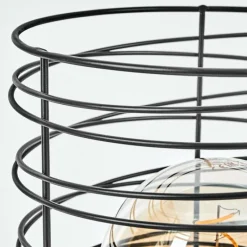 Lampes Vintages & Rétros-hofstein Lampe de table Tobuna Noir, 1 lumière