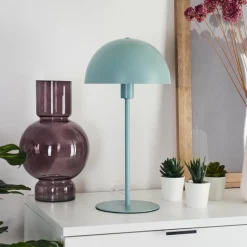 Luminaires Scandinaves-hofstein Lampe de table Tom Kings Vert, Blanc, 1 lumière