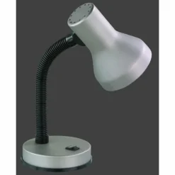 Luminaires Rustiques-Luminaires Trio Lampe de table Trio 5027 Aluminium, 1 lumière