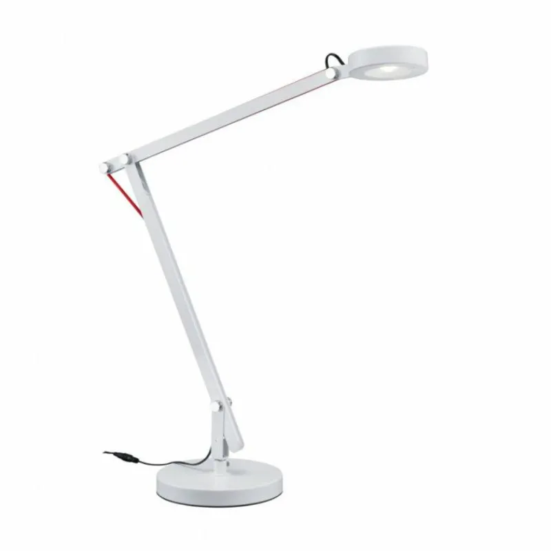 Lampes Industrielles-Luminaires Trio Lampe de table Trio AMSTERDAM LED Blanc, 1 lumière