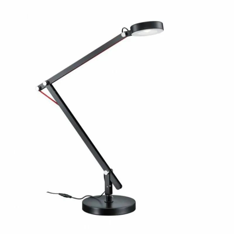 Lampes Industrielles-Luminaires Trio Lampe de table Trio AMSTERDAM LED Noir, 1 lumière