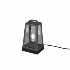 Lampes Vintages & Rétros-Luminaires Trio Lampe de table Trio Arkansas Anthracite, 1 lumière