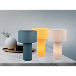 Luminaires Trio Lampe de table Trio Bale Bleu, 2 lumières* Lampes À Poser