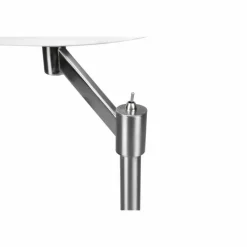 Lampes En Tissu-Luminaires Trio Lampe de table Trio Cassio Nickel mat, 1 lumière