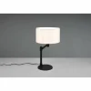 Lampes En Tissu-Luminaires Trio Lampe de table Trio Cassio Noir, 1 lumière