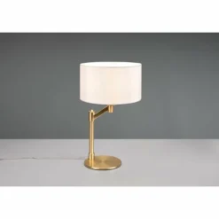 Lampes En Tissu-Luminaires Trio Lampe de table Trio Cassio Laiton, 1 lumière