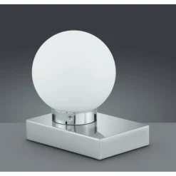 Luminaires Trio Lampe de table Trio Davi 2 Nickel mat, 1 lumière