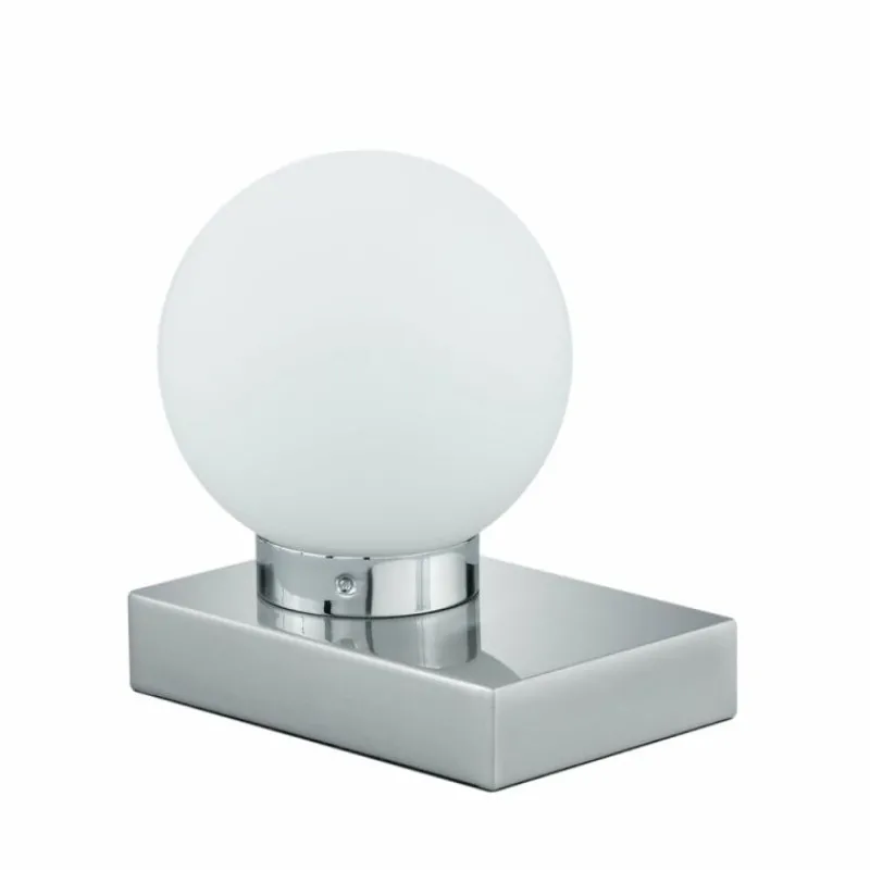 Luminaires Trio Lampe de table Trio Davi 2 Nickel mat, 1 lumière