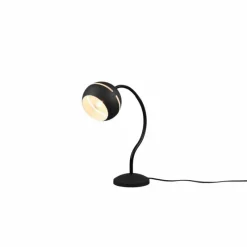 Luminaires Trio Lampe de table Trio Fletcher 2 Noir, 1 lumière* Lampes À Poser