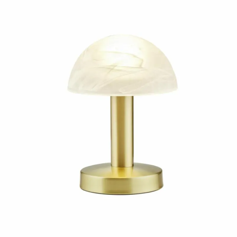 Luminaires Trio Lampe de table Trio Fynn 2 Laiton, 1 lumière