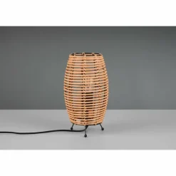 Lampes En Bois-Luminaires Trio Lampe de table Trio Inga Écru, 1 lumière