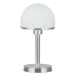 Luminaires Trio Lampe de table Trio Joost 2 Nickel mat, 1 lumière