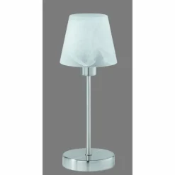 Luminaires Trio Lampe de table Trio Luis 2 Nickel mat, 1 lumière