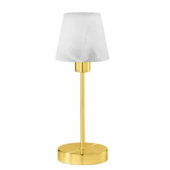 Luminaires Trio Lampe de table Trio Luis 2 Laiton, 1 lumière