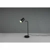 Luminaires Trio Lampe de table Trio Marley Noir, 1 lumière* Lampes À Poser