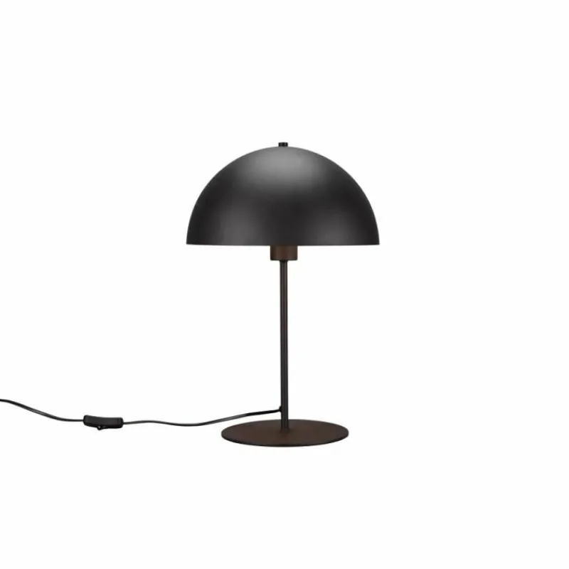 Lampes Dorées-Luminaires Trio Lampe de table Trio Nola Noir, 1 lumière