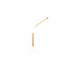 Lampes En Bois-Luminaires Trio Lampe de table Trio NORRIS LED Blanc, 1 lumière