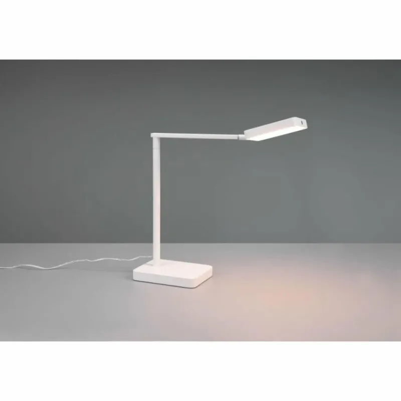 Luminaires Trio Lampe de table Trio Pavia LED Blanc, 1 lumière* Lampes À Poser